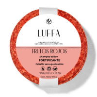 Shampoo sólido frutos rojos