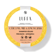 Shampoo sólido miel y cúrcuma